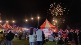 Tahun Baru 2026 secara sederhana tanpa kembang api maupun petasan. 