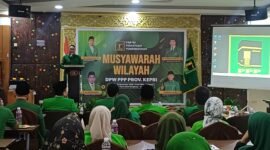 Muswil Partai Persatuan Pembangunan (PPP) Provinsi Kepri, yang digelar di Golden View, Bengkong, Minggu (28/12).