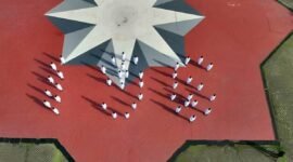  Peringatan Hari Jadi (HJB) ke-196 Kota Batam di Dataran Engku Puteri, Batamcentre, Rabu (18/12/2025). Foto: istimewa