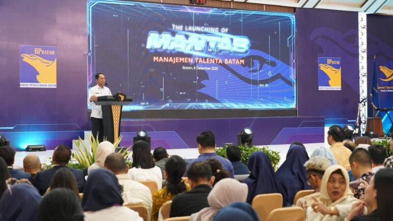 BP Batam meluncurkan aplikasi Manajemen Talenta Batam (MANTAB). Foto: Humas BP Batam