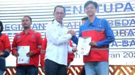 Pelatihan sertifikasi tenaga kerja, waktu lalu. Foto: Istimewa