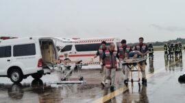 Foto: Latihan Penanggulangan Keadaan Darurat (PKD) Skala Penuh, di Bandara Udara Internasional Hang Nadim, Kota Batam, Selasa (2/12/2025). (ist)