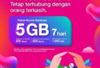 Indosat atau IOH) menyalurkan paket khusus bencana kepada ratusan ribu pelanggan IM3 dan Tri yang terdampak bencana banjir dan longsor di wilayah Aceh, Sumut, dan Sumbar, Kamis (4/12/2025). (INDOSAT)