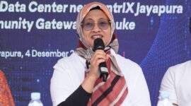 Telkom meresmikan beroperasinya fasilitas edge data center neuCentrIX Telkom ke-28
 yang berlokasi di Jayapura, Papua pada
 Kamis (4/12/2025).(TELKOM)