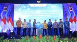 Peluncuran Program Dukungan Asuransi Dalam Penguatan Ekosistem Penyelenggaraan LPBBTI di Jakarta, Selasa, (16/12/2025).Foto: OJK
