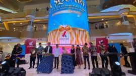 Square Mall resmi dibuka langsung oleh Wali Kota Batam Amsakar Achmad bersama Wakil Wali Kota Batam Li Claudia Chandra, Jumat (19/12/2025). Foto: Istimewa
