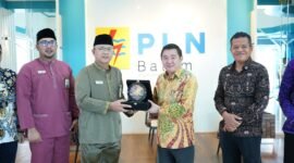 Ombudsman Republik Indonesia Perwakilan Kepulauan Riau, bersama jajaran melakukan kunjungan dan diskusi strategis ke Kantor PT PLN Batam, Jumat (19/12/2025) kemarin. Foto: PLN Batam