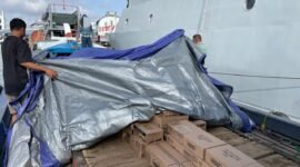 TNI AL Amankan Kapal Bermuatan Kayu dan Narkotika di Perairan Karimun. Jumat (26/12/2025). Foto: istimewa