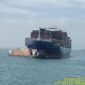 Kecelakaan antara kapal kargo MV. CMA CGM NIAGARA dan kapal TB. HARBOUR DRAGON di Traffic Separation Scheme (TSS) Selat Malaka dan Selat Singapura, Kamis (24/12/2025) kemarin. Foto: Istimewa