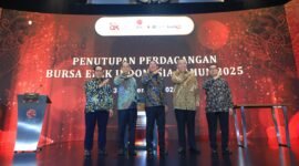 Penutupan Perdagangan Bursa Efek Indonesia (BEI) Tahun 2025 di Jakarta, Selasa (30/12/2025). Foto: Humas OJK