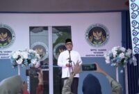 Wakil Gubenur Kepri Nyanyang Haris Pratamura, saat meresmikan SPPG Yasmin di Nongsa, Batam, Kamis (30/1/2026). Foto: Diskominfo Kepri