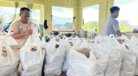 Dapur Umum Institut Pemerintahan Dalam Negeri (IPDN) di Aceh Tamiang. Foto: Kemendagri RI