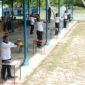 Komando Daerah Angkatan Laut (Kodaeral) IV menggelar latihan menembak di Lapangan Tembak Cakra, Selasa (20/01/26). Foto: Istimewa