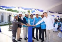 PT PLN Batam memulai pembangunan PLTGU Batam #1 berkapasitas 120 MW. Foto: Istimewa