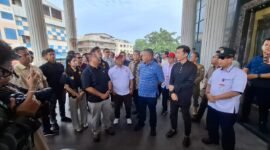 Wakil Menteri UMKM RI, Helvi Yuni Moraza, saat meninjau kawasan Tanjung Pantun, Batu Ampar, Kota Batam, Jumat (9/1/2025). Istimewa