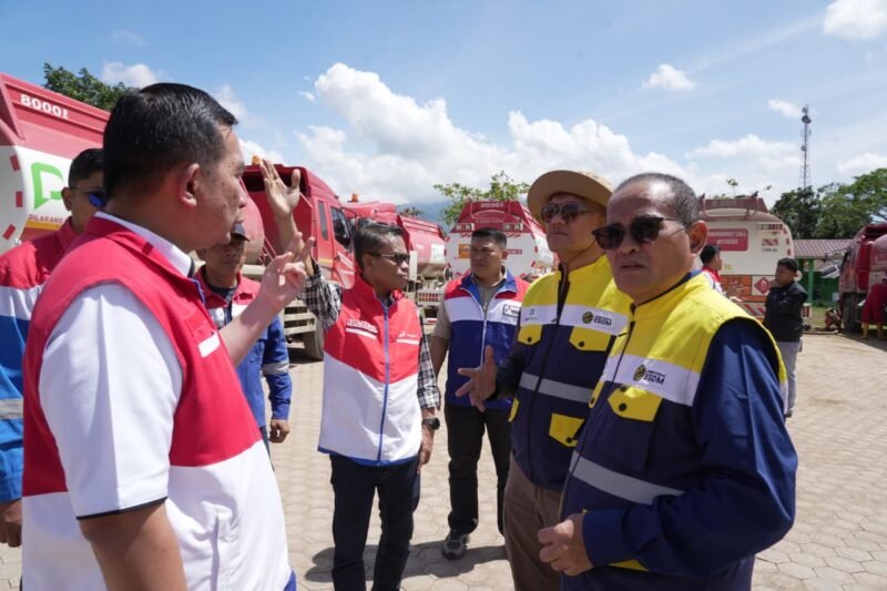 Badan Pengatur Hilir Minyak dan Gas Bumi (BPH Migas) bersama PT Pertamina Patra Niaga mastikan pasokan BBM di Provinsi Aceh, Sabtu (17/1/2026). Foto Istimewa