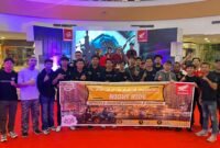 Honda menggelar Night Ride di Batam untuk merayakan peluncuran All New Honda Vario 125 bertajuk “Time to Step Up”. Foto: Istimewa