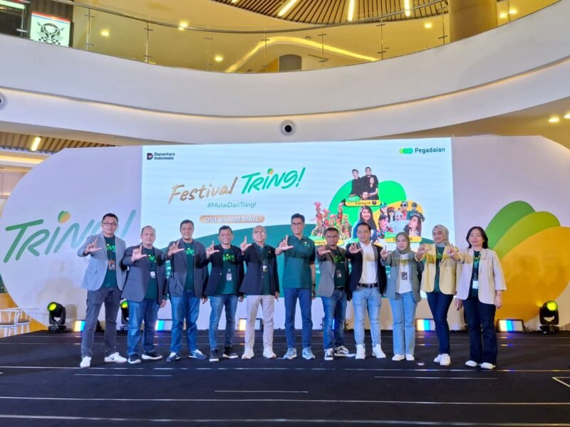 Pegadaian Area Batam menggelar Festival Tring by Pegadaian di One Batam Mall, Kamis (29/1/2026). Metroposid