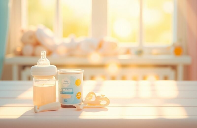 Ilustrasi susu formula. Foto: Hasil rekayasa Supa AI

