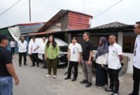 BP Batam peninjauan distribusi air bersih di wilayah Bengkong Harapan II, Selasa (13/1/2026) sore. Foto: Humas Diskominfo Batam