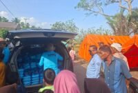 Keala BGN Regional Aceh Mustafa Kamal mengatakan sejak 26 Desember 2025 hingga 9 Januari 2026, pihaknya telah melakukan pengalihan sebanyak 5.052.152 porsi MBG kepada masyarakat terdampak bencana. Foto: Istimewa