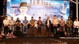 Perayaan Kenduri Akhir Tahun di Dataran Engku Putri, Batamcentre, tanpa kembang api sekaligus sarat makna, Rabu (31/12/2025) malam. Foto: Humas Diskominfo Batam