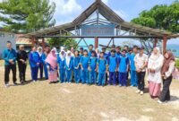 PWI Batam memberikan pelatihan di SMP Negeri 2 Batam, Belakang Padang, kota Batam. Foto: Istimewa