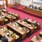 DPRD Kota Batam menyampaikan Pokir DPRD dalam Rapat Paripurna di Ruang Sidang Utama DPRD Batam, Selasa (3/2/2026). Foto: Sekwan DPRD Batam