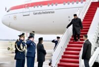 Presiden Republik Indonesia Prabowo Subianto tiba di Amerika Serikat (AS) pada Selasa, 17 Februari 2026 pukul 11.55 waktu setempat. Foto: Foto: BPMI Setpres/Cahyo
