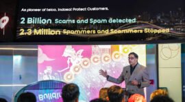 Indosat mendeteksi lebih dari 2 miliar panggilan, pesan, dan tautan berisiko melalui fitur Anti-Spam dan Anti-Scam miliknya. Foto: Istimewa