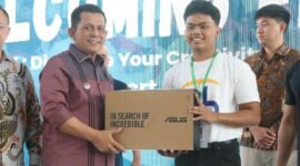 Gubenur Kepri Ansar Ahmad saat hadir dalam kegiatan pelatihan, waktu lalu. Foto Diskominfo Kepri