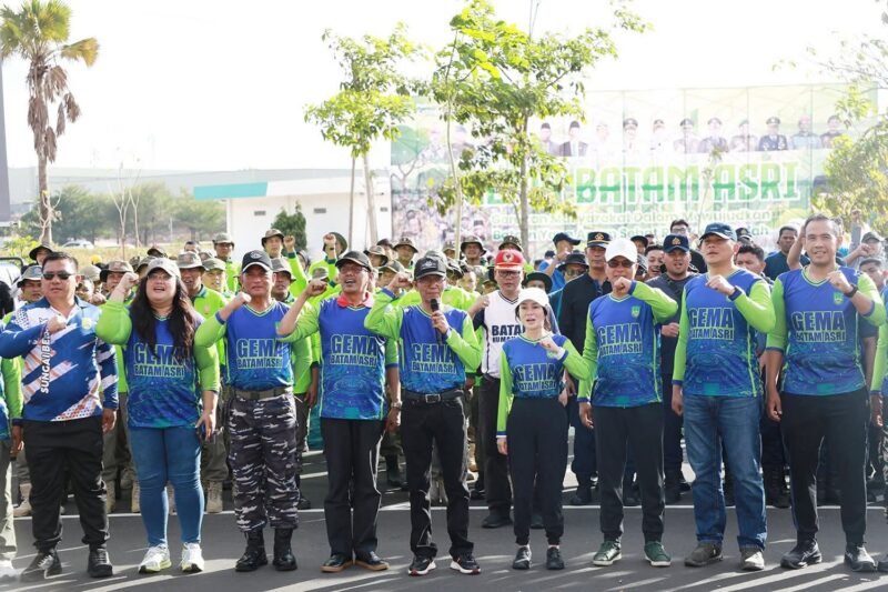 Gerakan Masyarakat (Gema) Batam Aman, Sehat, Resik, dan Indah (ASRI), akan rutin dilaksanakan di hari Selasa dan Jumat. Foto: Humas Diskominfo Batam