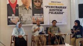 Diskusi bertajuk Menakar Wacana Perubahan Sistem Pilkada di Batam, Selasa (24/2/2026). Foto: Istimewa
