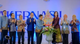Menteri Pariwisata (Menpar) Widiyanti Putri Wardhana, saat Rapat Kerja Nasional I PHRI 2026 di PO Hotel Semarang, Jawa Tengah, Selasa (10/2/2026). Foto: Kemenpar RI
