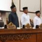 Rapat paripurna laporan Pansus pembahasan Ranperda Penyelenggaran Administrasi Kependudukan sekaligus Pengambilan Keputusan, Rabu (18/2/2026) di ruang utama DPRD Kota Batam. Foto: Humas Sekwan Kota Batam
