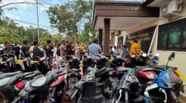 Barang bukti yang diamankan Tim Jatanras Polda Kepri, waktu lalu. Foto: Istimewa