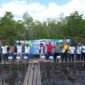 menanam mangrove di Kampung Sungai Tiram, Desa Penaga, Kecamatan Teluk Bintan, Kepulauan Riau, Minggu (8/2/2026). Foto: Istimewa