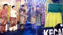 Musabaqah Tilawatil Qur’an dan Hadits (MTQH) XXXIV Tingkat Kecamatan Batuampar 2026 di halaman Masjid Miftahul Jannah, Kamis (5/2/2026) malam. Foto: Humas Diskominfo Batam