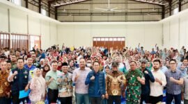 Wali Kota Batam Amsakar Achmad menghadiri Musyawarah Perencanaan Pembangunan (Musrenbang) Kecamatan Sagulung dan Sekupang, Sabtu (31/1/2026). Foto: Humas Diskominfo Batam