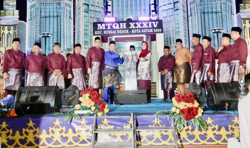 Kelurahan Duriangkang meraih juara umum Musabaqah Tilawatil Al-Qur’an dan Hadis (MTQH) XXXIV tingkat Kecamatan Sungai Beduk 2026, Senin (2/2/2026). Foto: Humas Diskominfo Batam