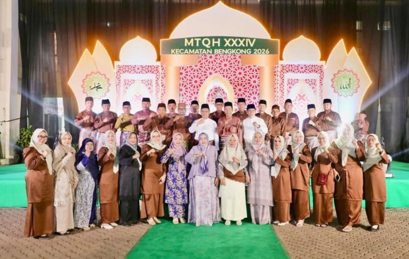MTQH XXXIV Kecamatan Bengkong di buka di halaman Kantor Camat Bengkong, Jumat (6/2/2026). Foto: Humas Diskominfo Batam