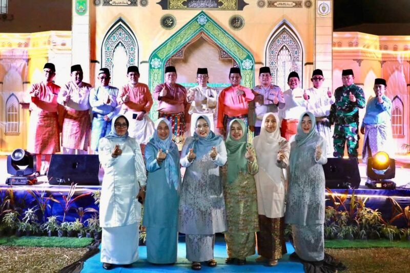 Musabaqah Tilawatil Quran dan Hadis (MTQH) XXXIV Tingkat Kecamatan Sekupang di Lapangan Bola Seiharapan, Rabu (11/2/2026) malam. Foto: Humas Diskominfo Batam
