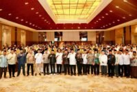 Pelepasan Persatuan Mubalig Batam (PMB) itu berlangsung di Wyndham Panbil Batam Hotel, Kamis (12/2/2026) malam. Foto: Humas Diskominfo Batam