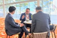 Anggota/Deputi Bidang Investasi dan Pengusahaan BP Batam, Fary Djemy Francis, menyampaikan hal tersebut saat menghadiri SMF Manufacturing Day Summit 2026 di Marina Bay Sands, Singapura. Foto: Istimewa
