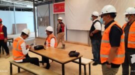 inspeksi mendadak dan pembinaan Tim Pengawas Dinas Tenaga Kerja dan Transmigrasi (Disnakertrans) Provinsi Kepulauan Riau, Kamis (5/2/2026). Foto: Istimewa