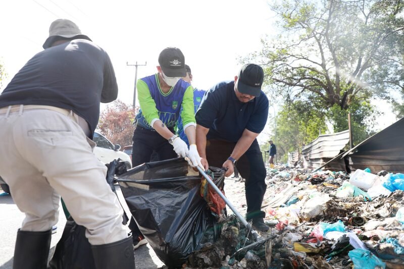 Gerakannya ini dimulai dari apel Forkompinda dan Organisasi Perangkat Daerah (OPD) terlebih dahulu di K Square Malla, Batam, Rabu (11/2/2026). Foto: Humas Diskominfo Batam