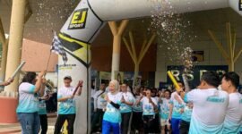 RSBP Fun Run 2026 yang diikuti sekitar 300 peserta dari mitra kerja, instansi pemerintah, komunitas Sekupang, dan karyawan nonshift, Jumat (13/2/2026). Foto: Istimewa