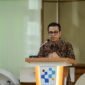 Wamenkomdigi Nezar Patria memberikan keynote speech dalam acara Workshop Cybersecurity di BPSDMP Komdigi Yogyakarta, Bantul, DI Yogyakarta, Sabtu (31/01/2026). Foto: Komdigi