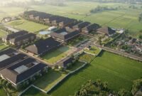 Ilustrasi bangunan Sekolah Rakyat pascabencana. Foto: dok KemenPU