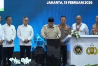 Presiden meresmikan SPPG Polri. Foto: Istimewa